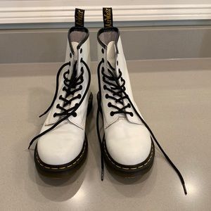 White Dr. Martens